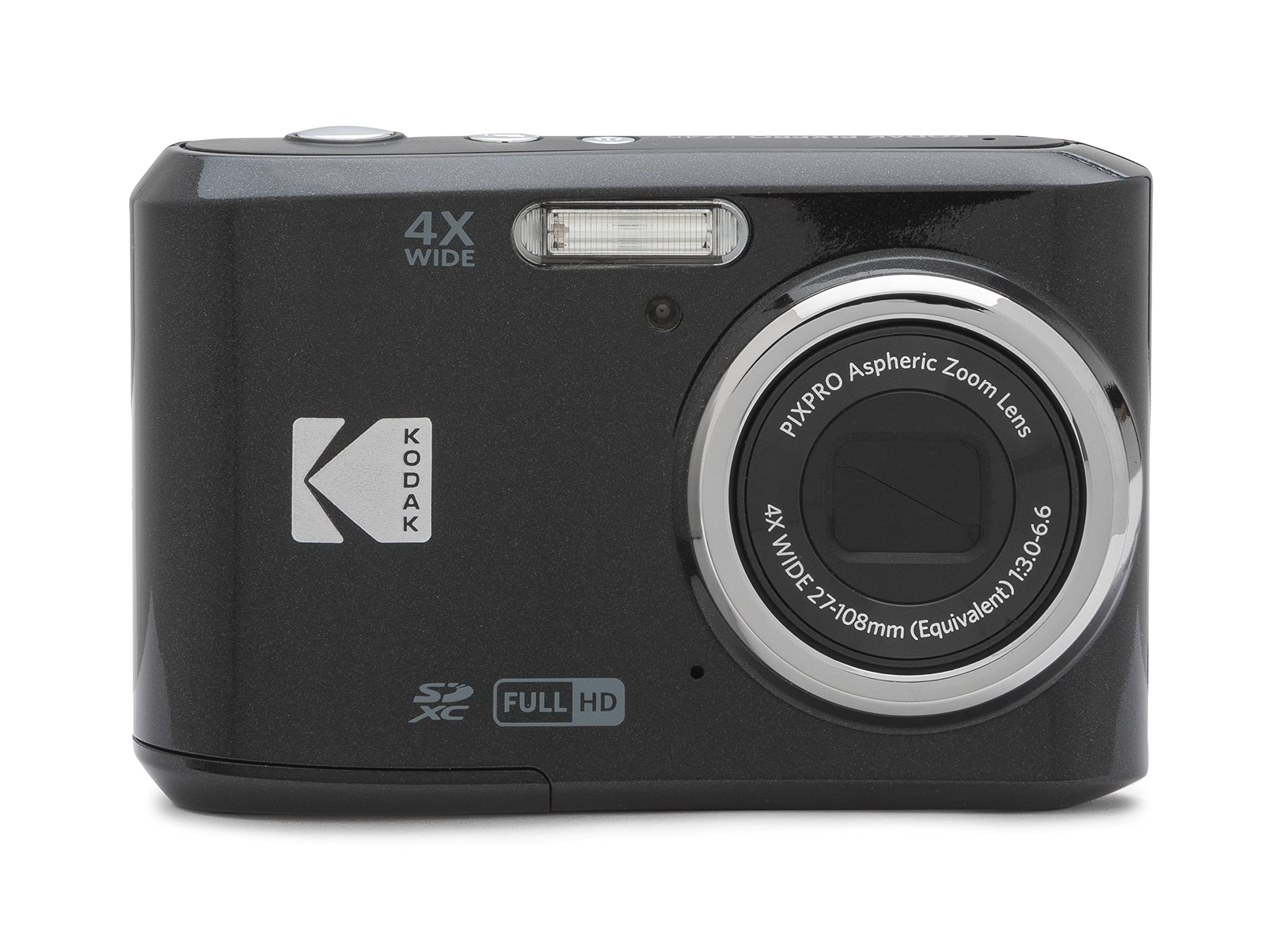 KODAK PIXPRO Friendly Zoom FZ45-BK 16MP Digital Camera with 4X Optical Zoom 27mm Wide Angle and 2... | Amazon (US)
