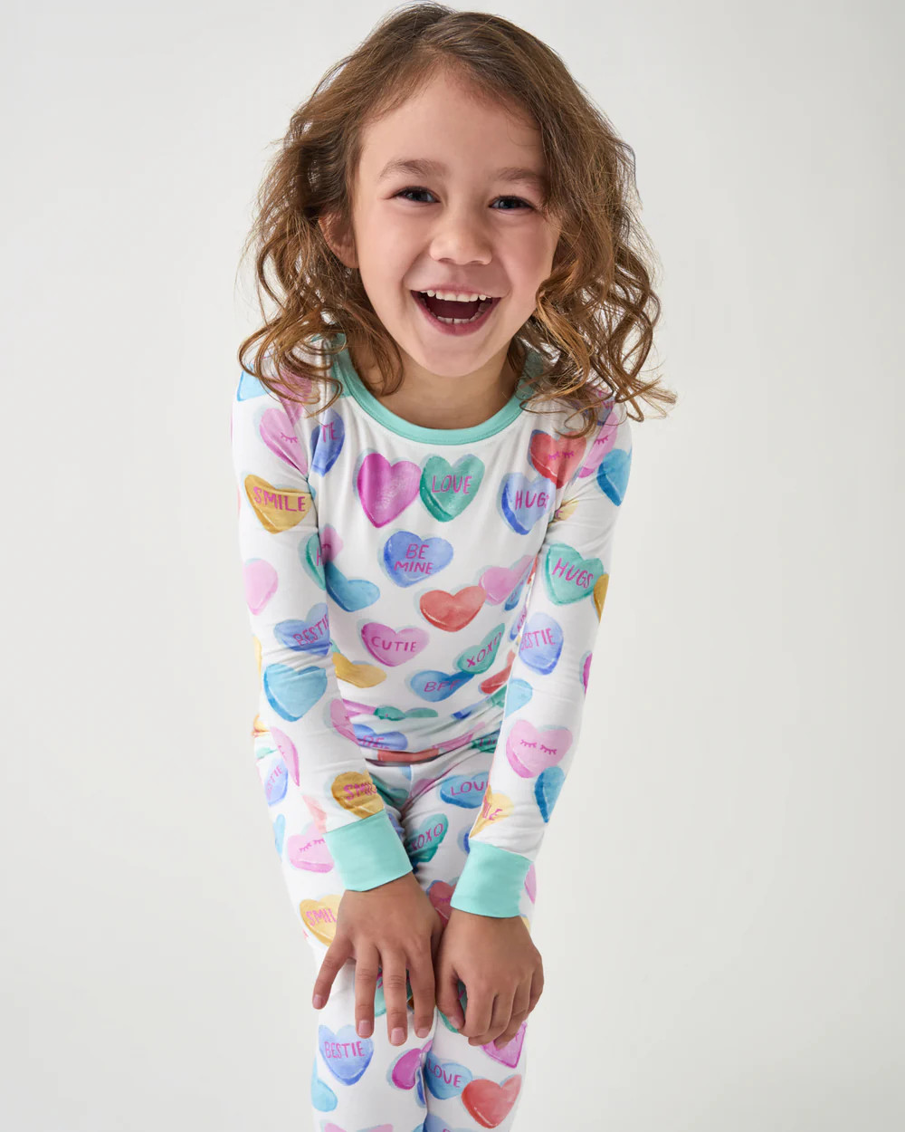 Candy Cuties Two-Piece Pajama Set | Little Sleepies