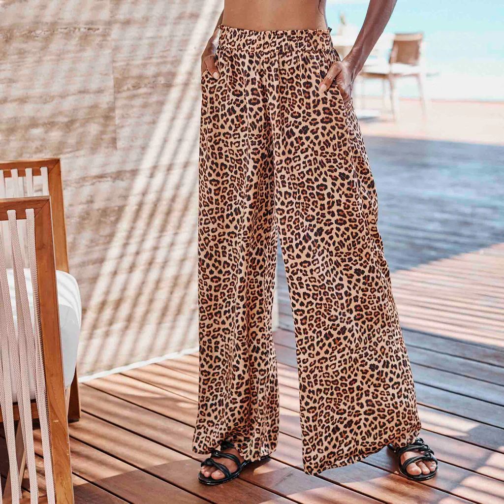 The Perfect Palazzo Pant - Leopard | SummerSalt