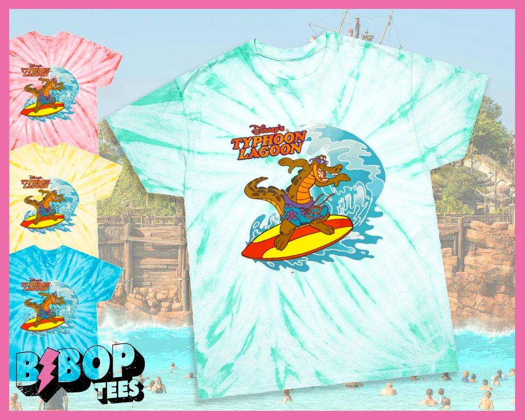 Typhoon Lagoon Tie Dye Unisex Gildan Tee - Etsy | Etsy (US)