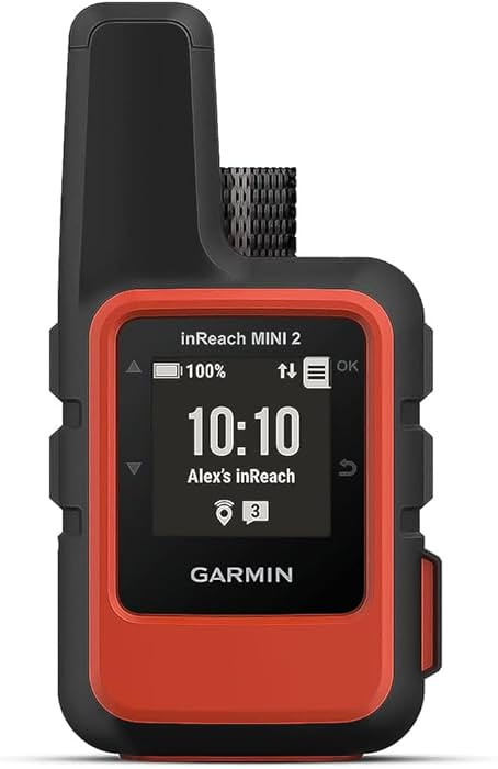 Garmin inReach Mini 2 Satellite Communicator for Hiking, Lightweight and Compact Handheld, Orange... | Amazon (US)