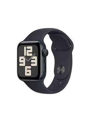 Apple Watch SE (2023) GPS, 40mm, Sport Band, Medium-Large, Midnight | John Lewis (UK)
