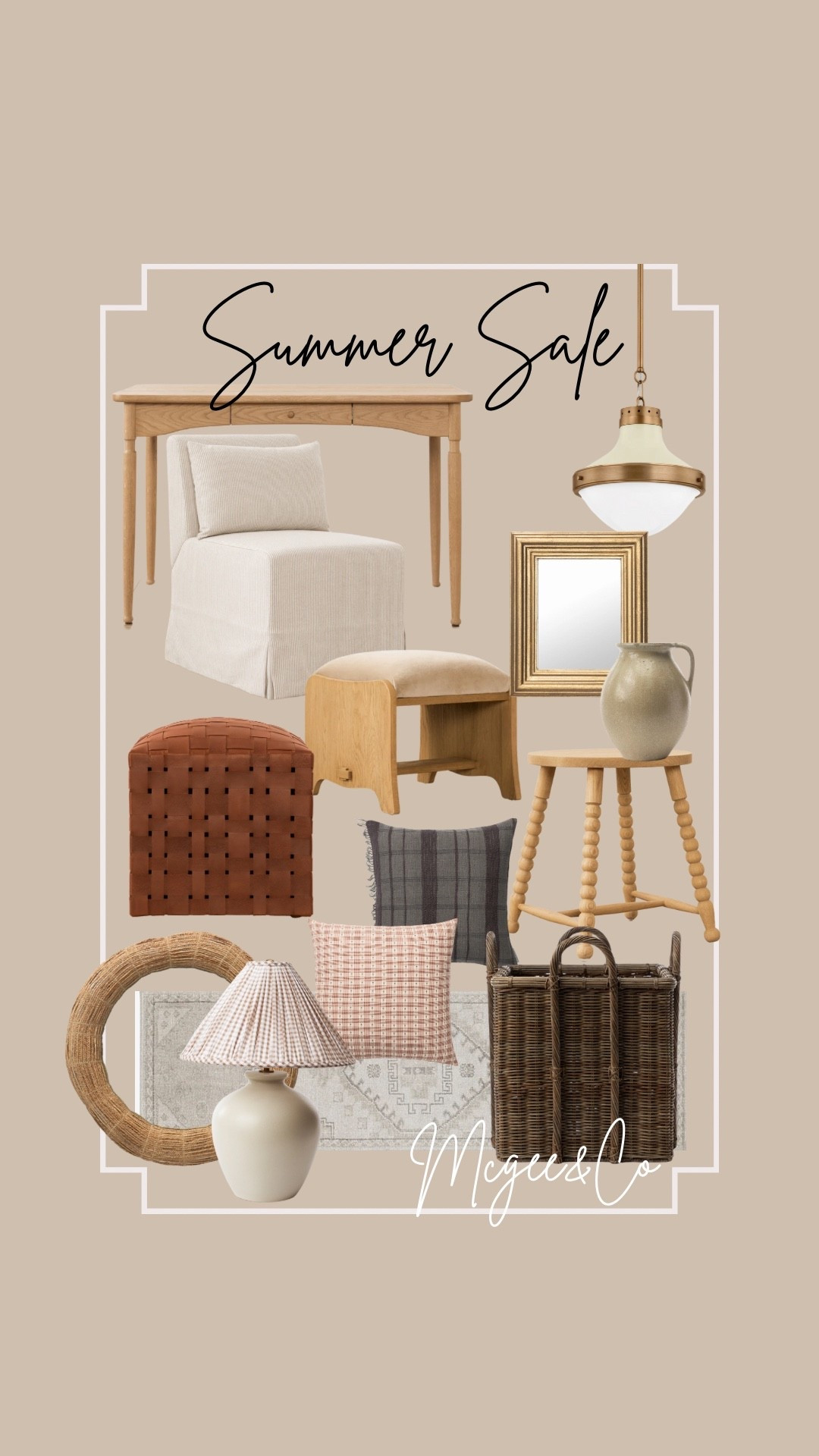 Make sure to check out McGee and Co's summer savings sale up to 70% off select items

#LTKHome #LTKSaleAlert #LTKSeasonal