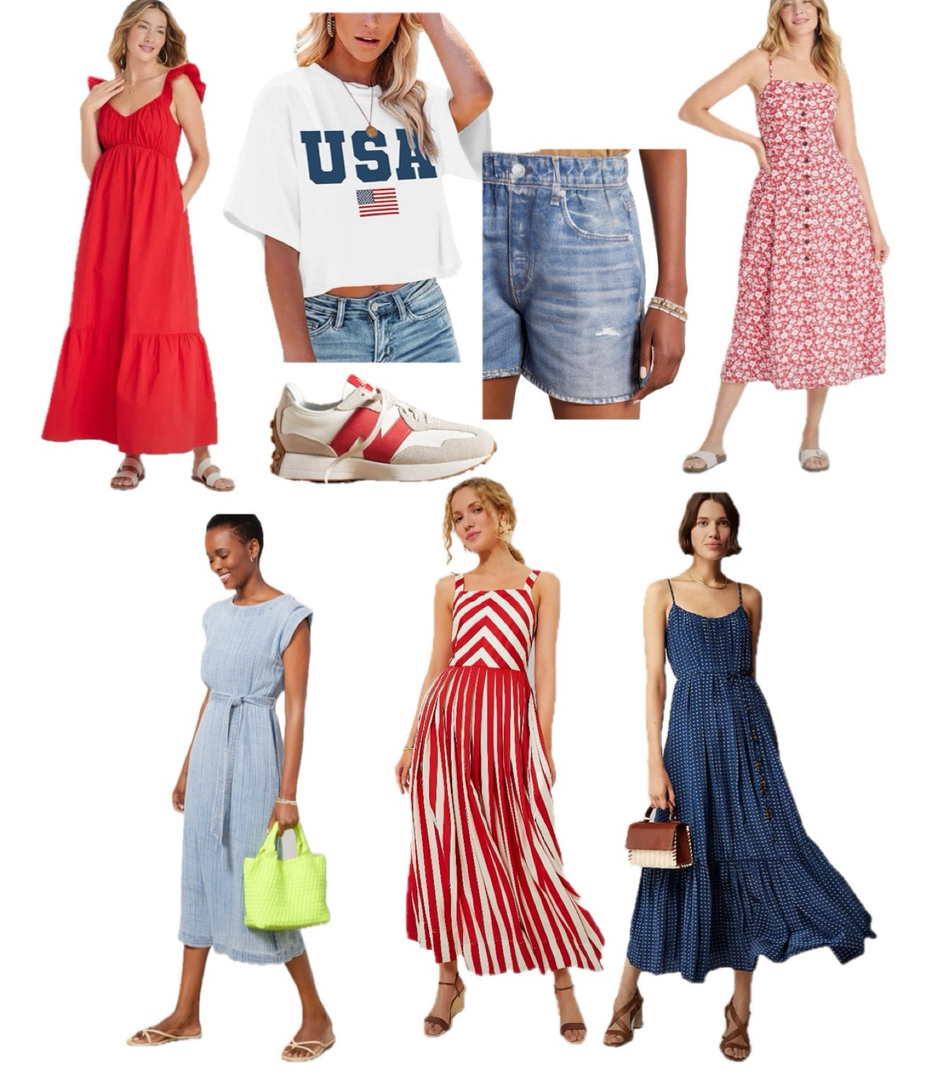 Red, white, and blue! 4th of July outfits! 

#LTKSeasonal #LTKFamily #LTKSummerSales