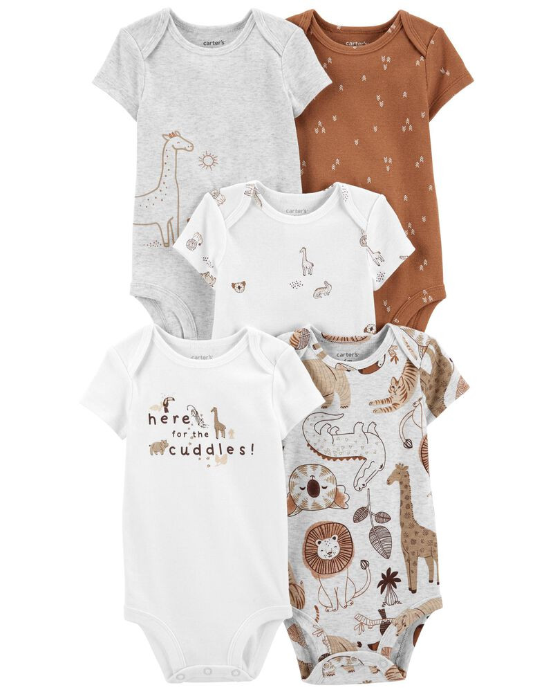 Baby 5-Pack Short-Sleeve Original Bodysuits | Carter's