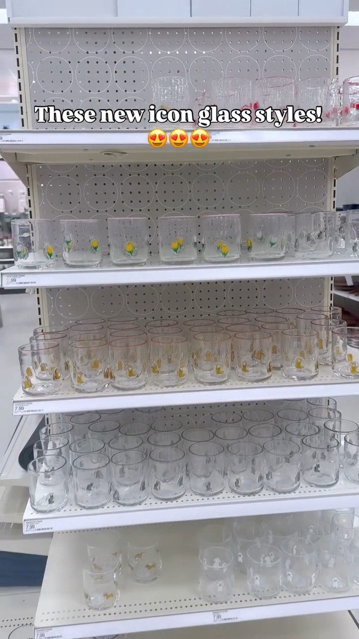 @target has new icon glass styles in stock! 



#iconglass #giftsforher #kitchenfinds #targetfinds #mothersdaygifts