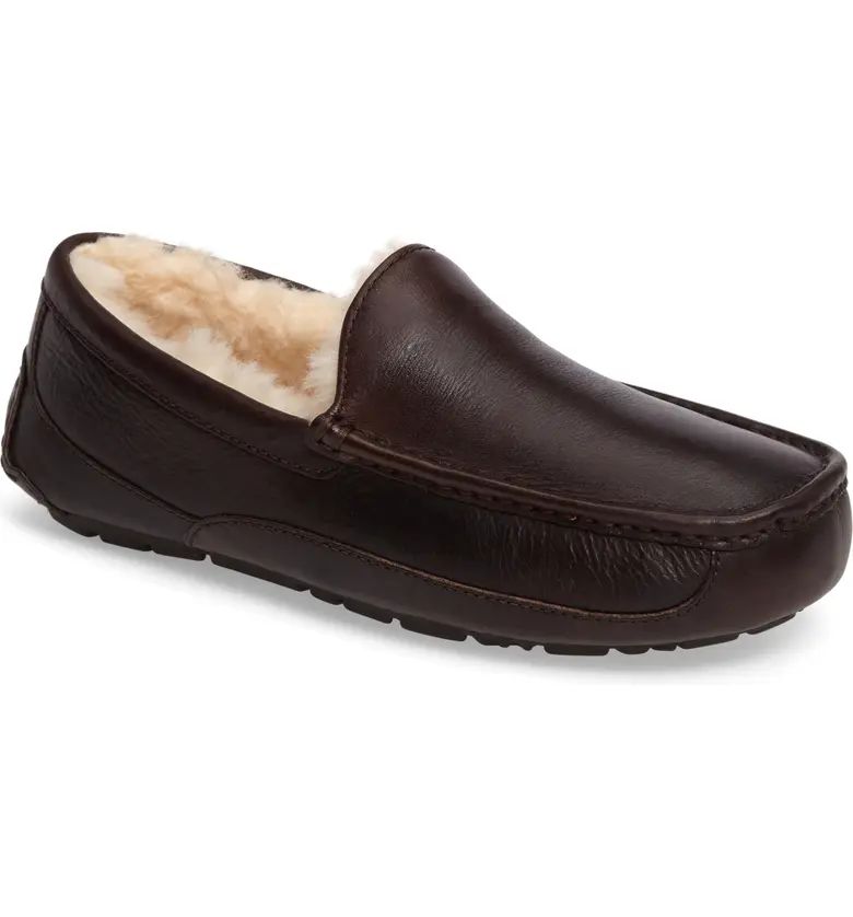 UGG® Ascot Leather Slipper | Nordstrom | Nordstrom