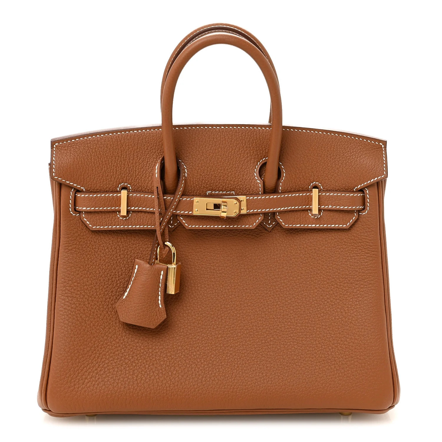 Togo Birkin 25 Gold | FASHIONPHILE (US)