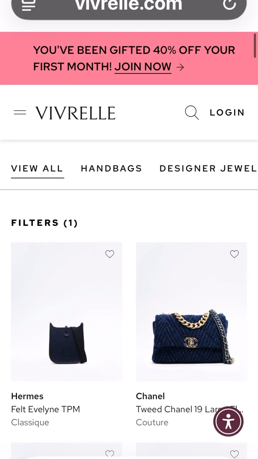 @Vivrelle 
First Month Free
Code 
Mycoastalchiclife 

#LTKmomlife #LTKSpringSale #LTKhaul