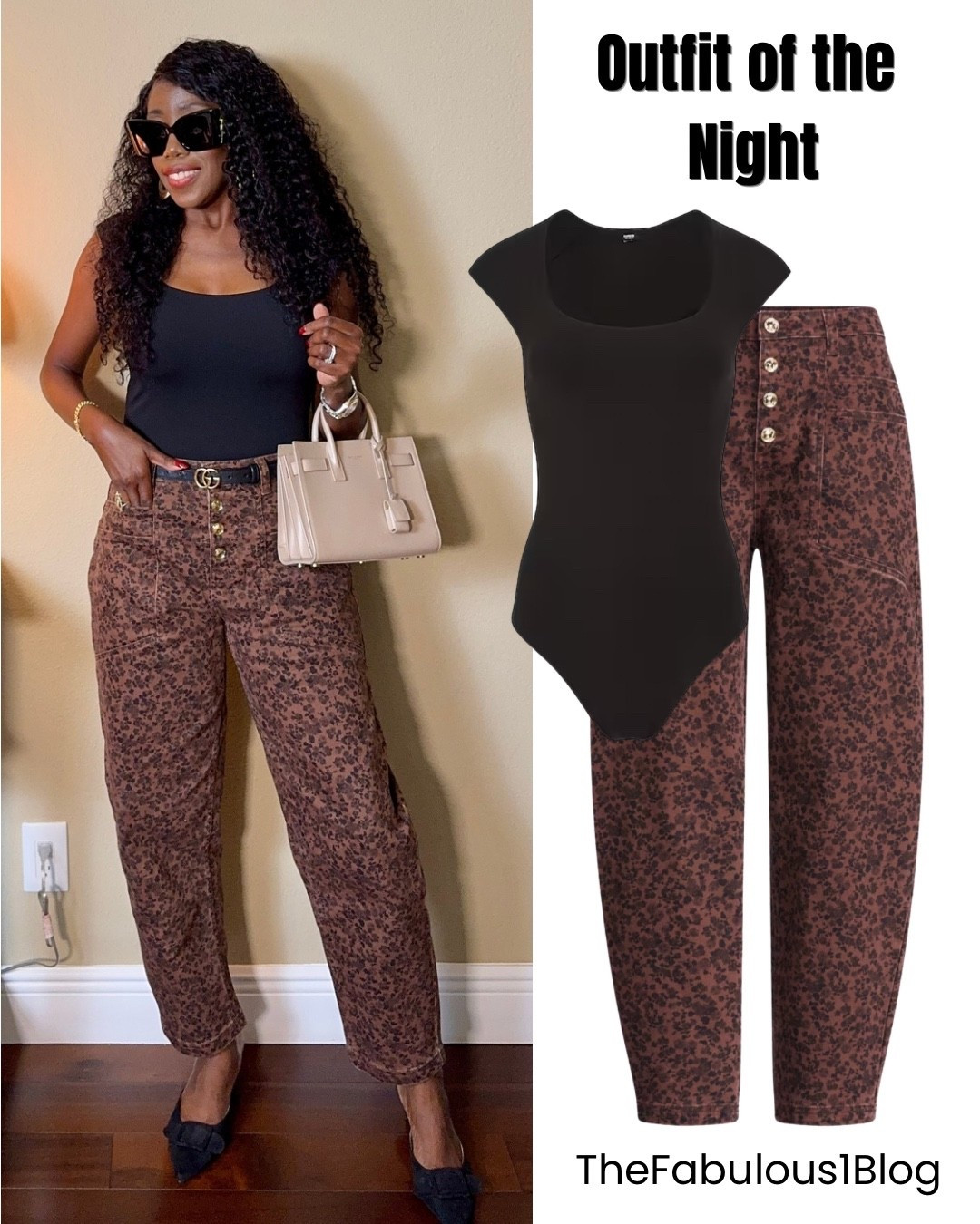 Outfit of the Night 
Bodysuit: TTS. Wearing small 
Pants: TTS. Wearing 6 

Fall Outfit, Fall Outfits, Ootn, Casual Outfit,