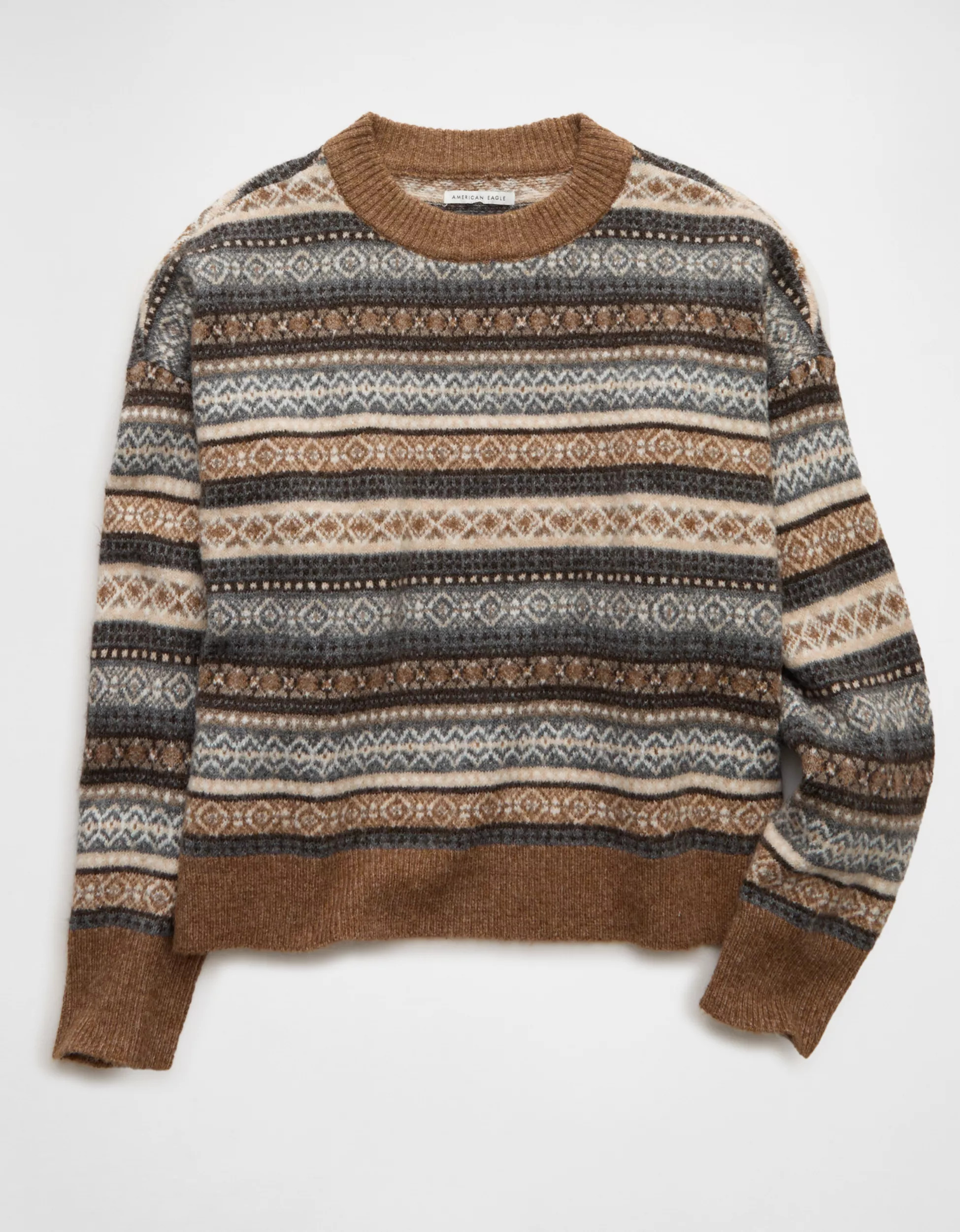 AE Whoa So Soft Classic Crew Neck Sweater | American Eagle Outfitters (US & CA)