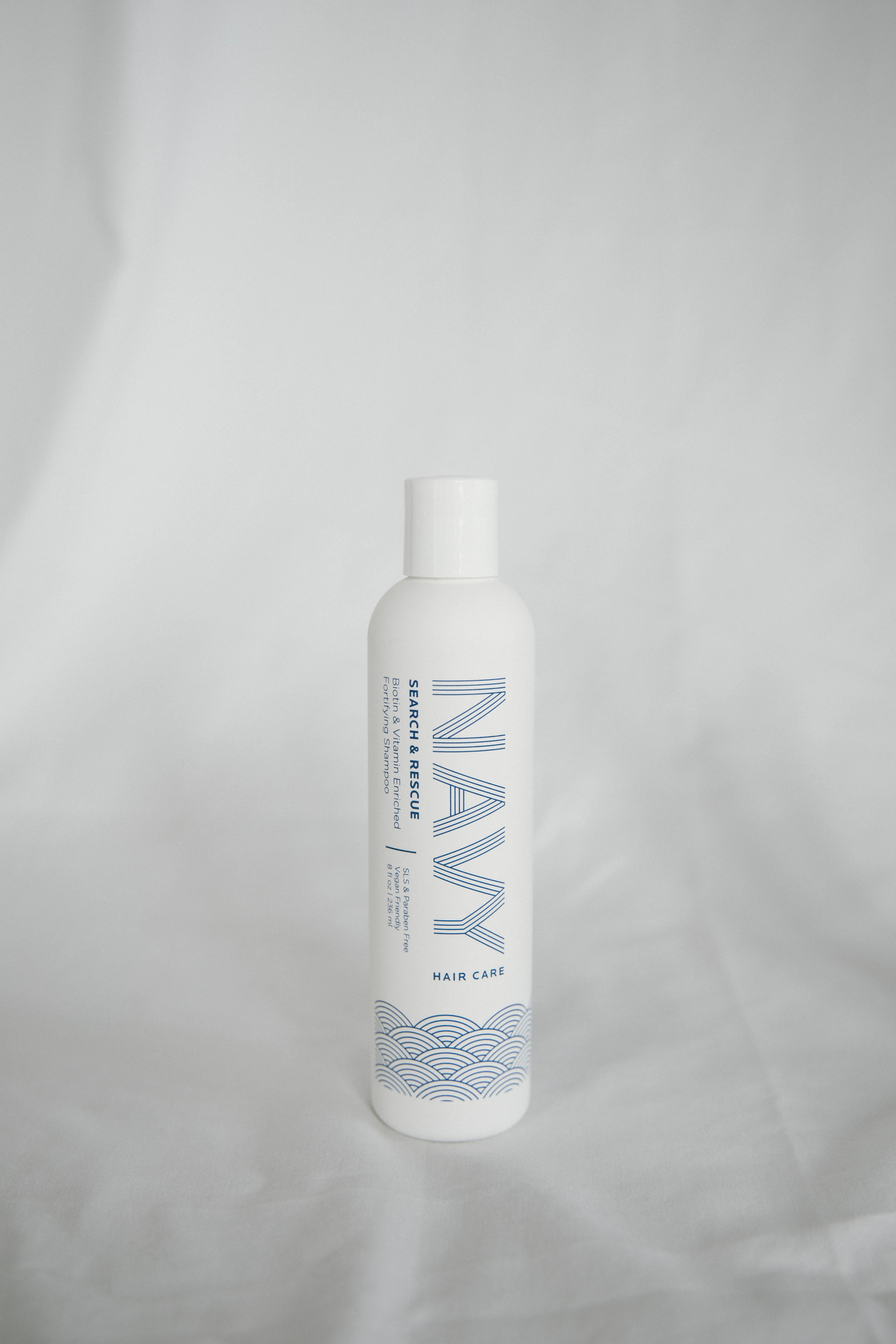 Search and Rescue | Biotin and Vitamin Enriched Fortifying Shampoo | NAVY Hair Care
