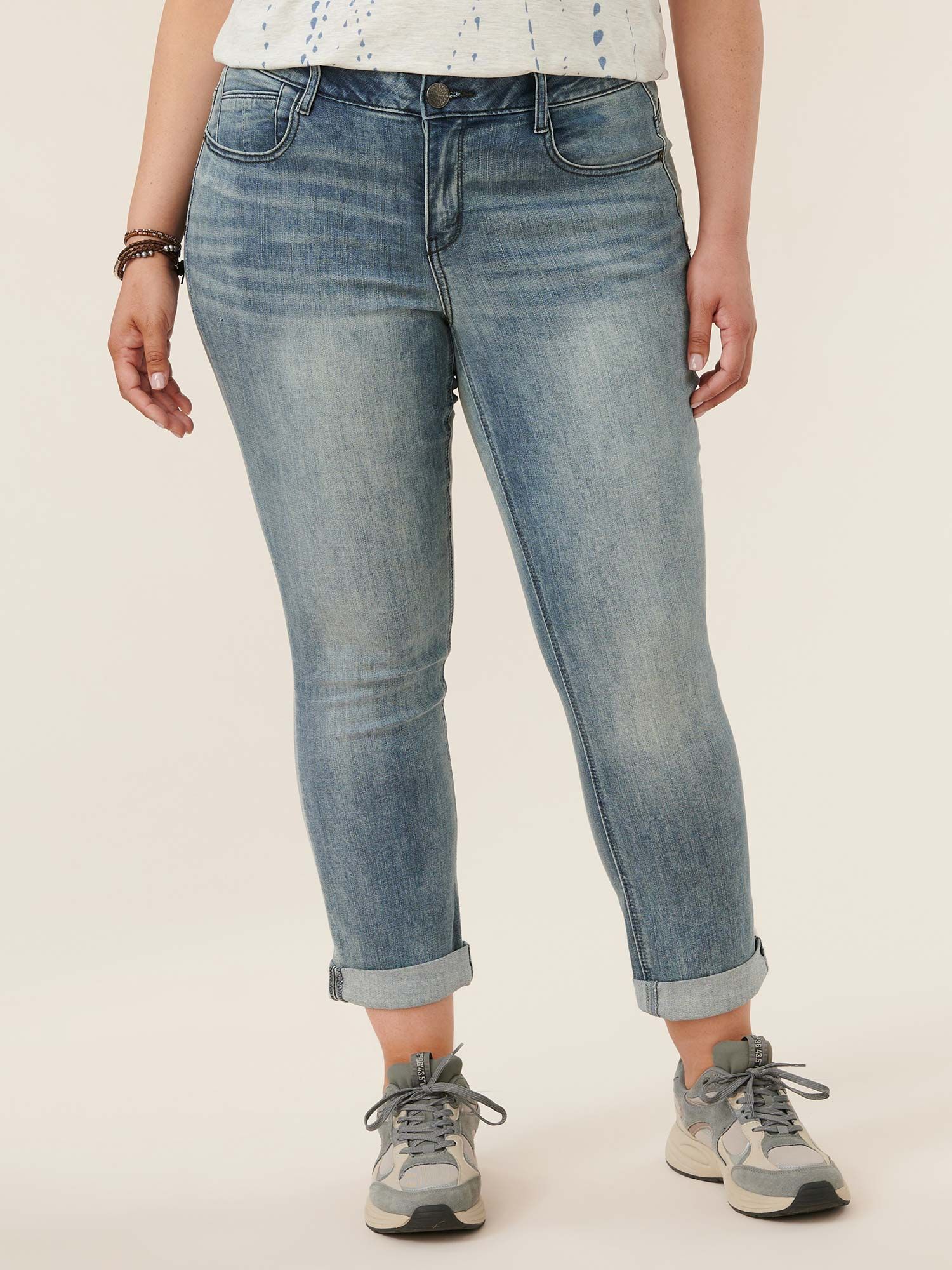 &quot;Ab&quot;solution® Girlfriend Blue Plus Jeans | Democracy Clothing