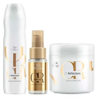 Wella Professionals Oil Reflections Kit - Sh+ Óleo Luminous + Máscara | Epoca Cosmeticos BR