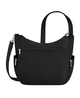 Travelon Anti-Theft Classic Crossbody Bucket Bag - Macy's | Macy's