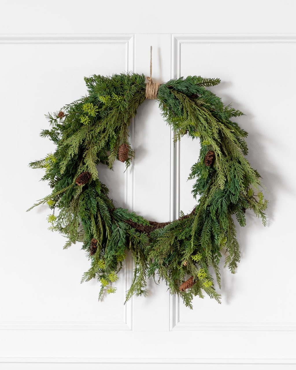 Cedar & Pinecone Wreath | McGee & Co.