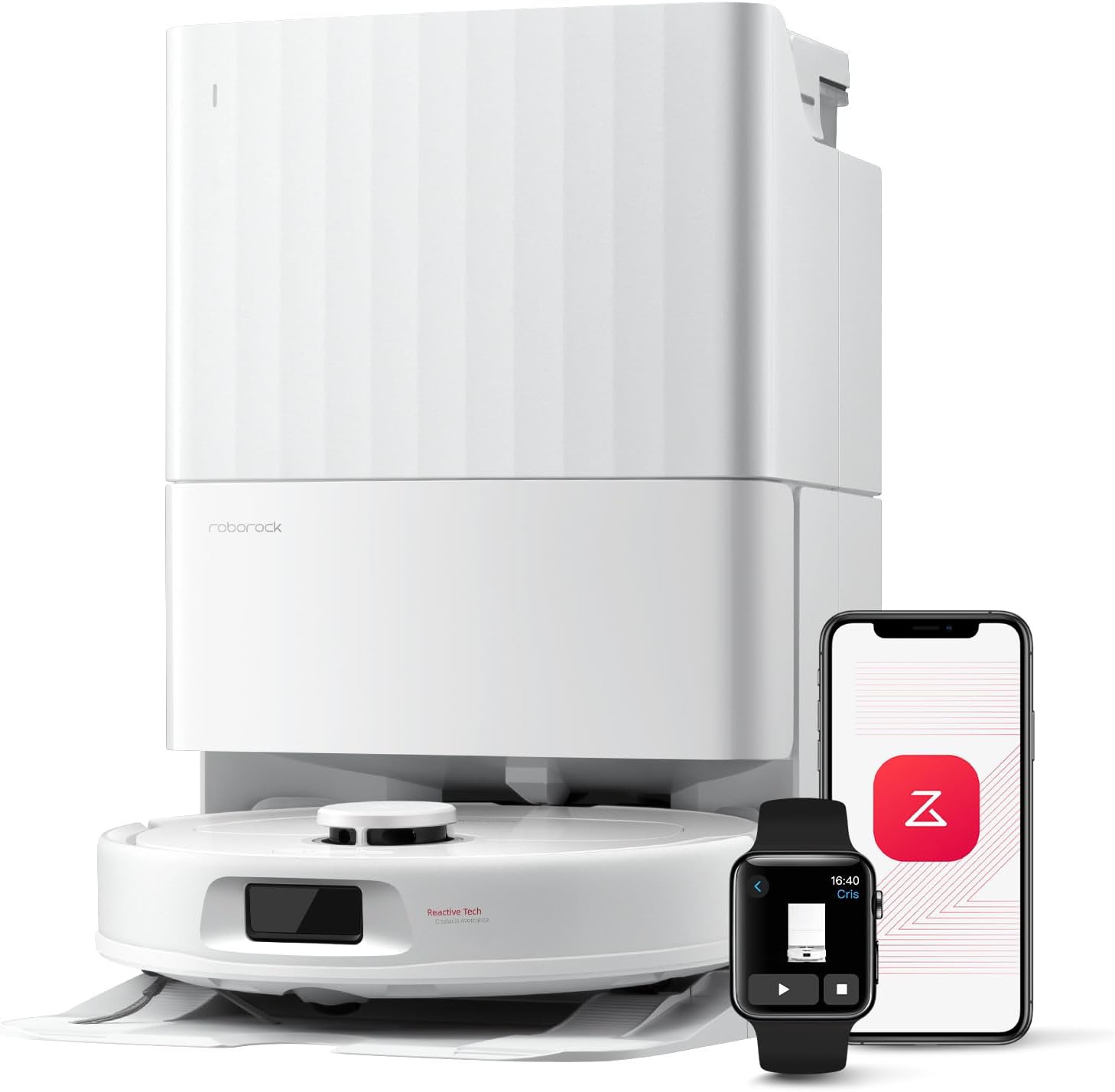 roborock Qrevo Series Robot Vacuum and Mop, 8000Pa Suction, Upgraded from Qrevo S, Anti-Tangle Br... | Amazon (US)