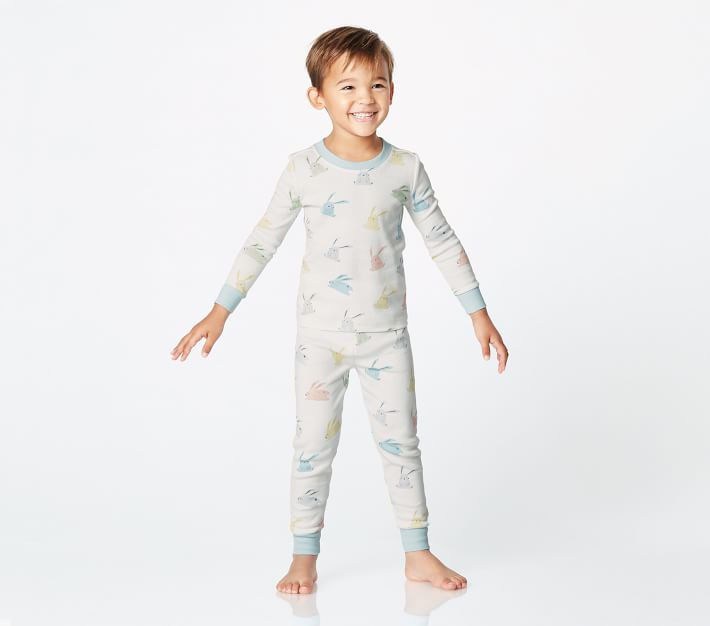 Modern Easter Organic Pajama Set | Pottery Barn Kids