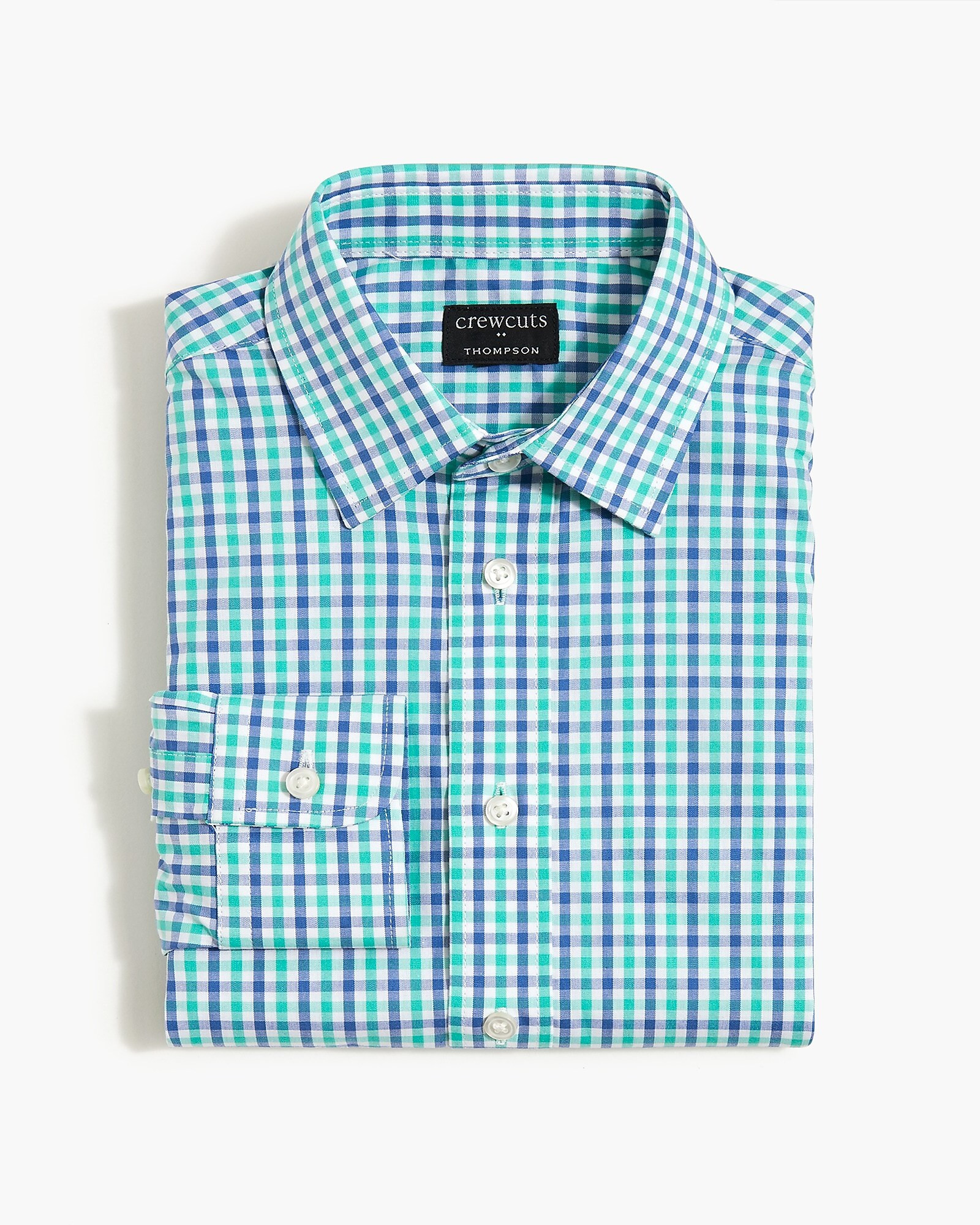 Boys' printed long-sleeve flex Thompson shirt | J.Crew Factory