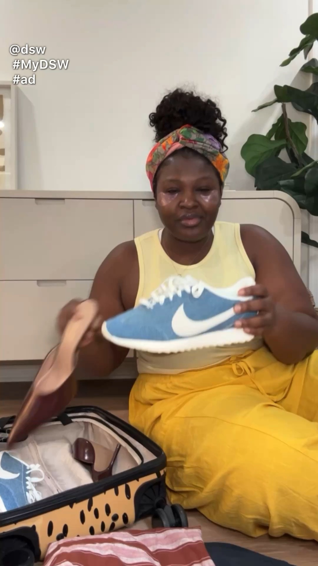The easiest way I’ve found to stop overpacking shoes? Give every pair a job. 👏🏾
For a summer trip, I try to stick to 3 categories:
 👟 A sneaker I can actually walk in
 🩴 An easy flat
 👠 One elevated pair that works with more than one outfit
The real trick is choosing colors and styles that play well with everything else you packed. That’s why denim and brown were easy choices for me, they’re basically neutrals without being boring.
DSW’s BDAY SALE-ebration is happening 7/23–8/2 Get *$20 Off Select Just Dropped Styles. No code required. Exclusions apply.
I linked my DSW finds here!
@dsw #MyDSW #ad

#LTKootd #LTKmomlife #LTKSeasonal