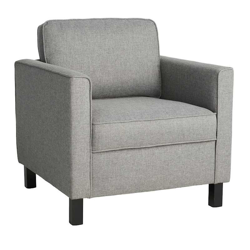 Drew Accent Chair, Charcoal | At Home