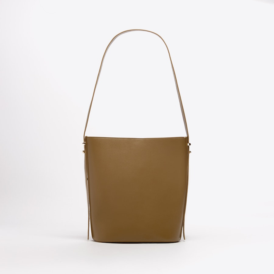 Phoebe Leather Bucket Bag | Italic