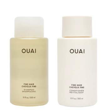 OUAI Fine Shampoo + Conditioner Set. Free from Sulfates. 10 oz Each. | Amazon (US)