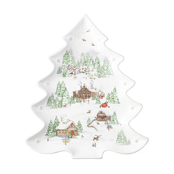 Juliska Berry & Thread North Pole Tree Platter | Waiting On Martha
