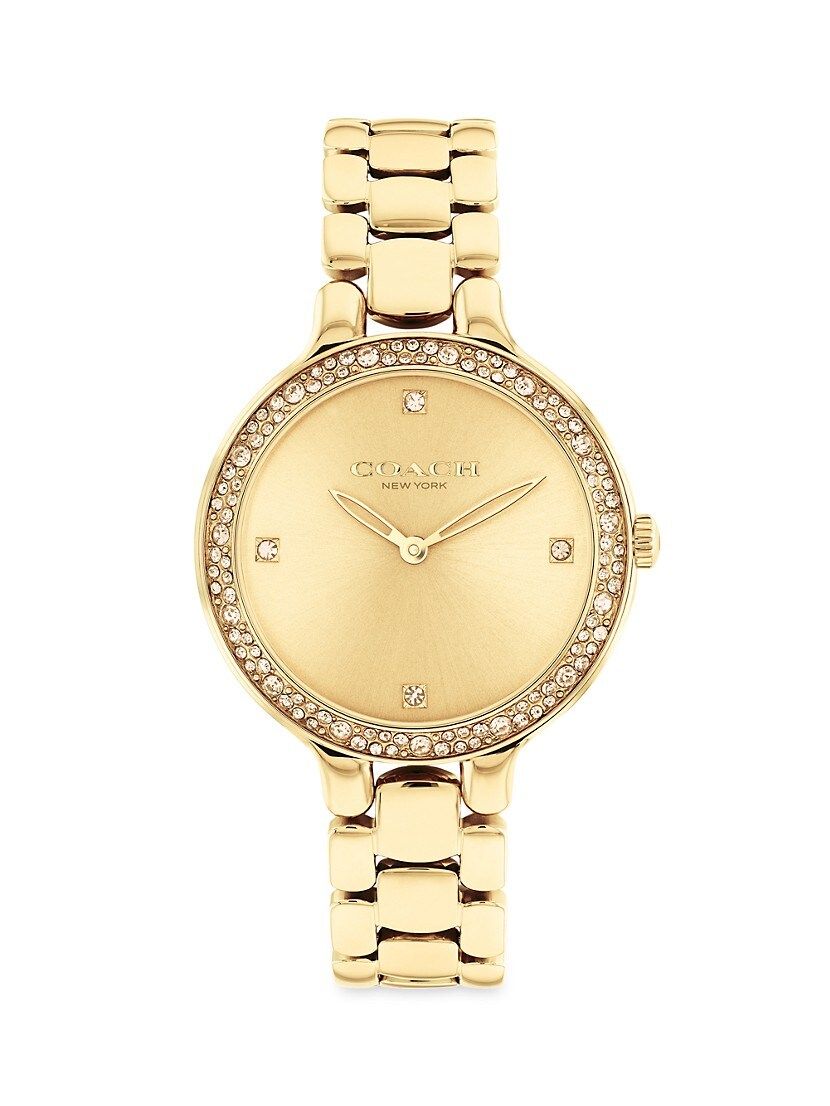 Chelsea 36MM Gold-Tone Bracelet Watch | Saks Fifth Avenue