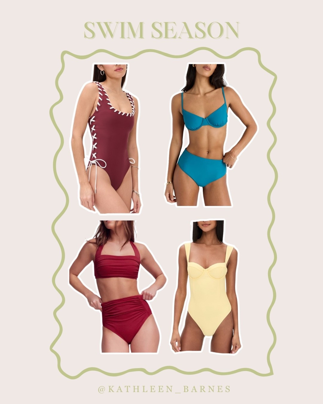 Starting to browse swimsuits - a few one pieces and bikinis that caught my eye 

#LTKSwim