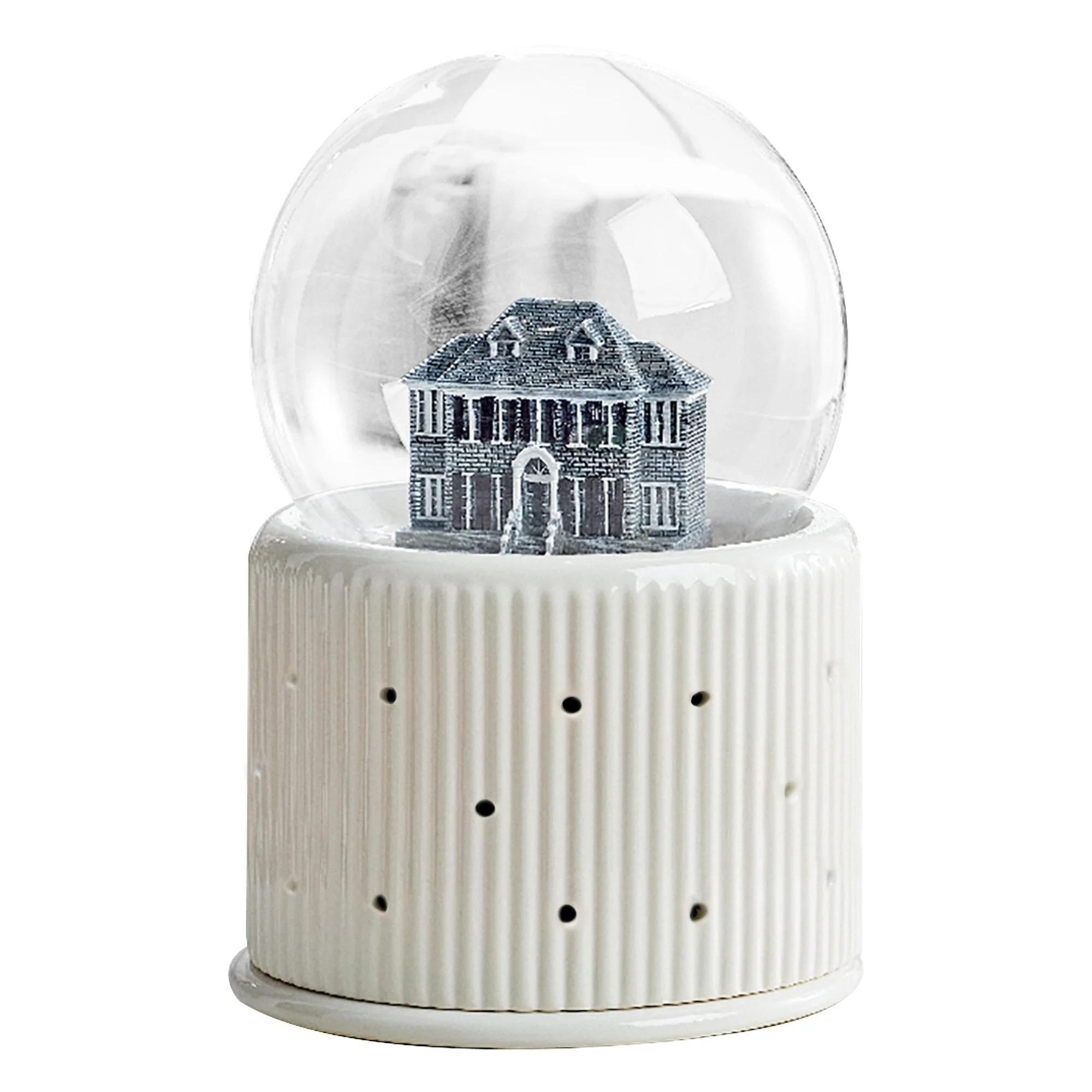 Better Homes & Gardens White Ceramic Wax Melt Warmer with Snow Globe | Walmart (US)
