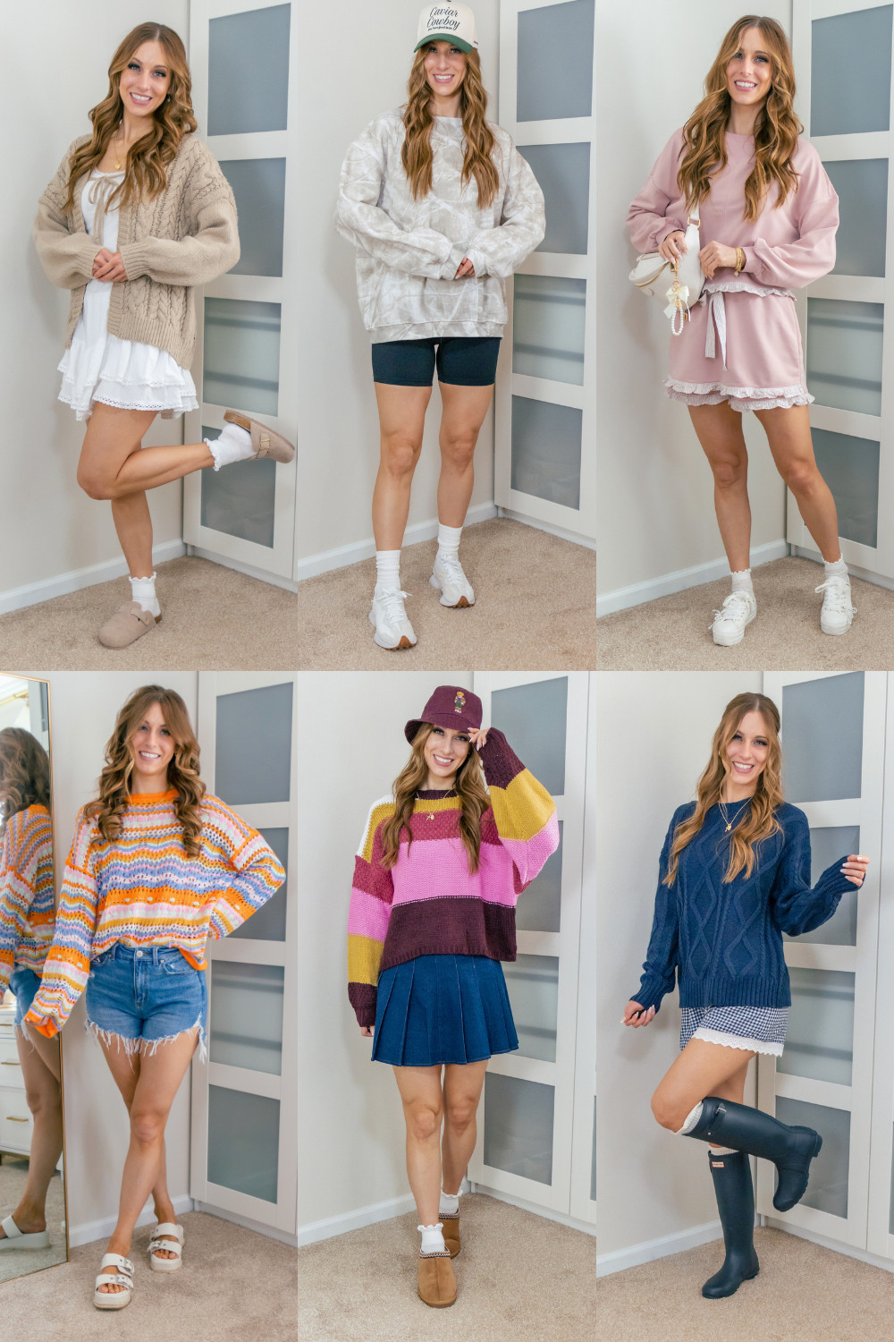 Can't go wrong with shorts and sweaters outfits for transitional weather!

 

 #LTKootd #LTKSeasonal #LTKSaleAlert
