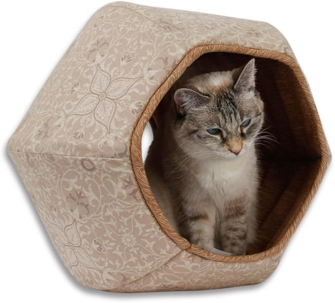 Cat Ball Cat Bed (Craftsman Tile) | Amazon (US)