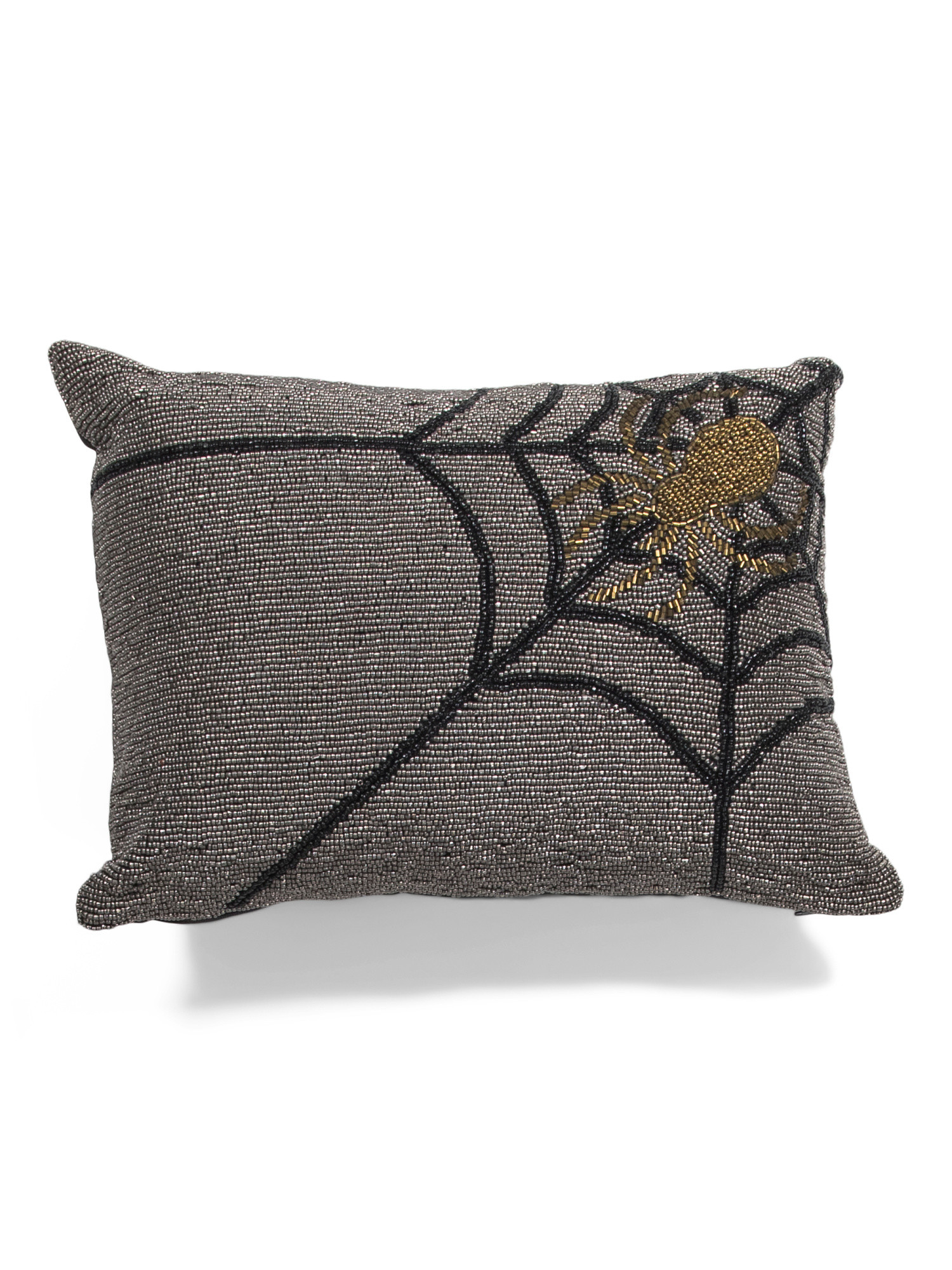 12x16 Beaded Spider Pillow | TJ Maxx
