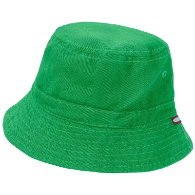City Threads 100% Cotton Twill UPF 50+ Wharf Bucket Hat for Boys and Girls | Elf Green w/ Matching Stitch - S (0-6M) | Target