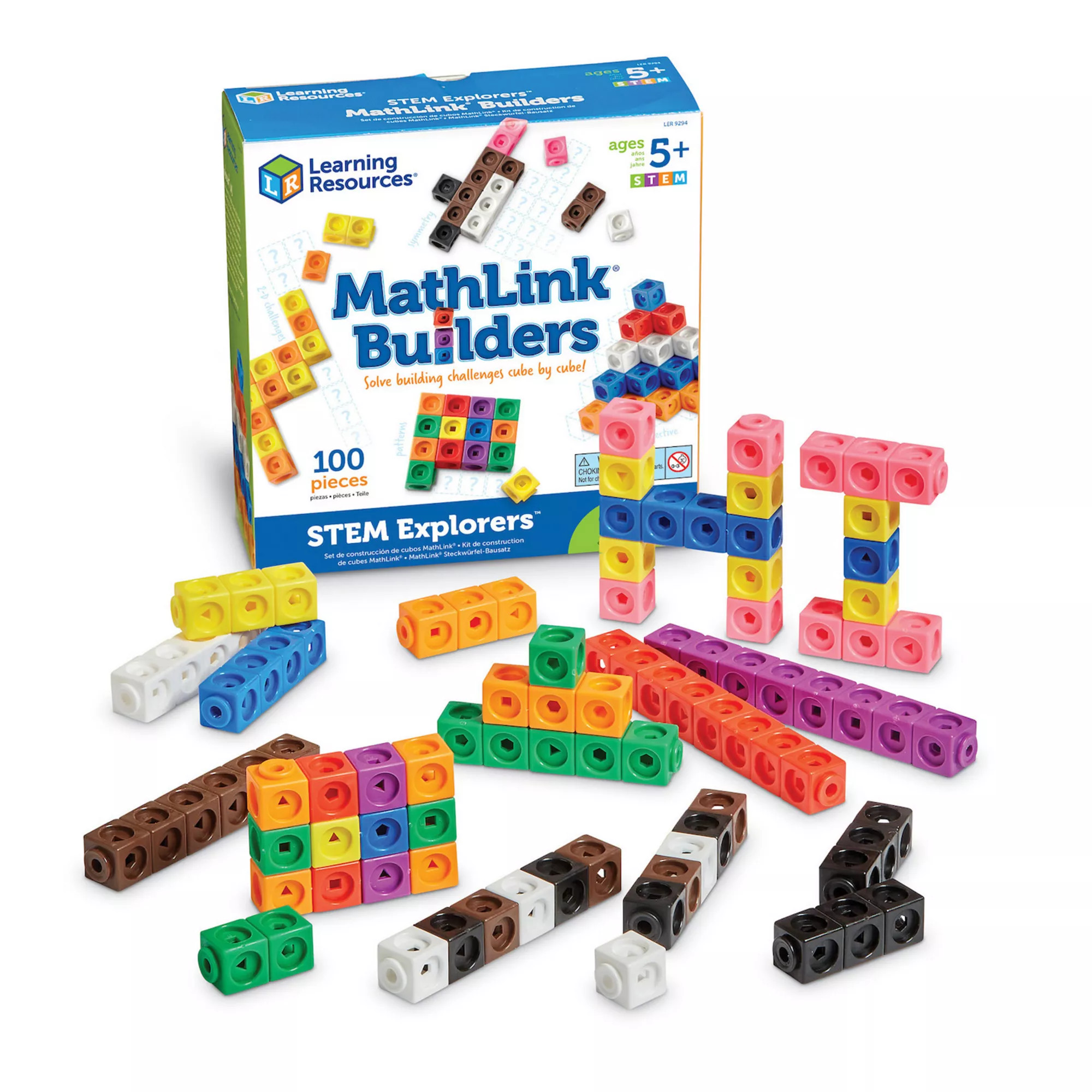 Learning Resources STEM Explorers MathLink Builders | Kohl's