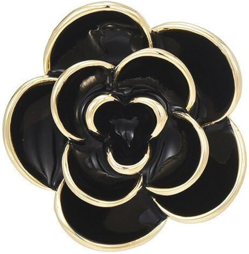 Flower Brooch Pin - Rhinestone Flower Pin 18k Gold Plated - Thanksgiving Day, Birthday, Wedding G... | Amazon (US)