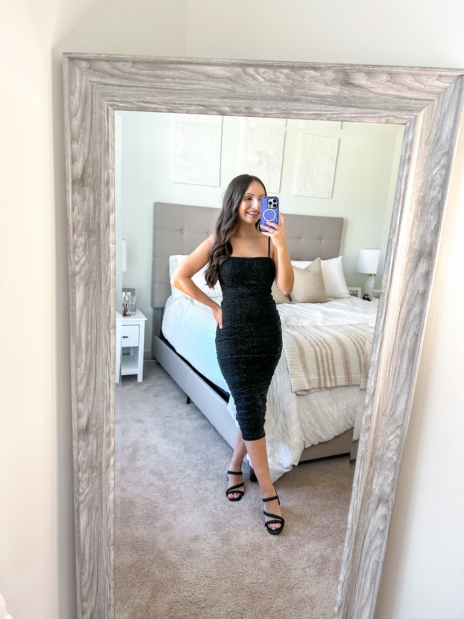 Sparkly dress - size up (S)
—
NYE outfit, New Year’s Eve, midi dress


#LTKstyletip #LTKunder100 #LTKunder50