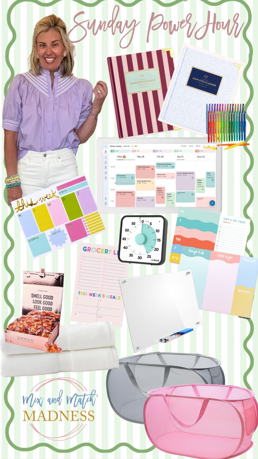 Sunday Power Hour essentials!!

#LTKHome #LTKmomlife #LTKdayinmylife