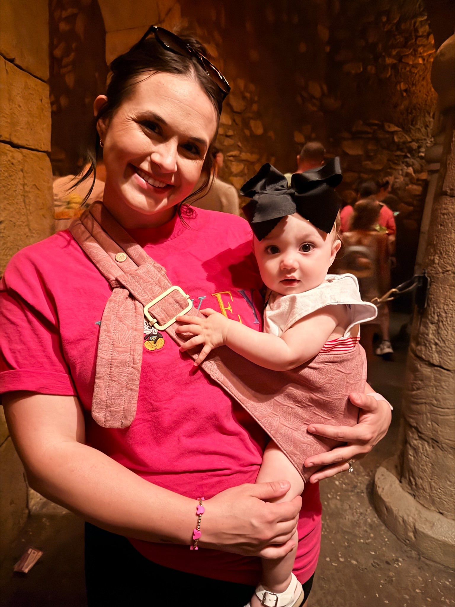 Disney World hack you didn’t know you needed 🎢✨

This Mabē sling carrier was a lifesaver for long park days and waiting in lines! It kept Hattie close, comfy, and she even took a nap in it 💤

No sore arms, no aching back—just easy, hands-free snuggles all day!

If you’re planning a trip, trust me… you’ll want this in your bag 🙌

#LTKmomlife #LTKKids #LTKBaby