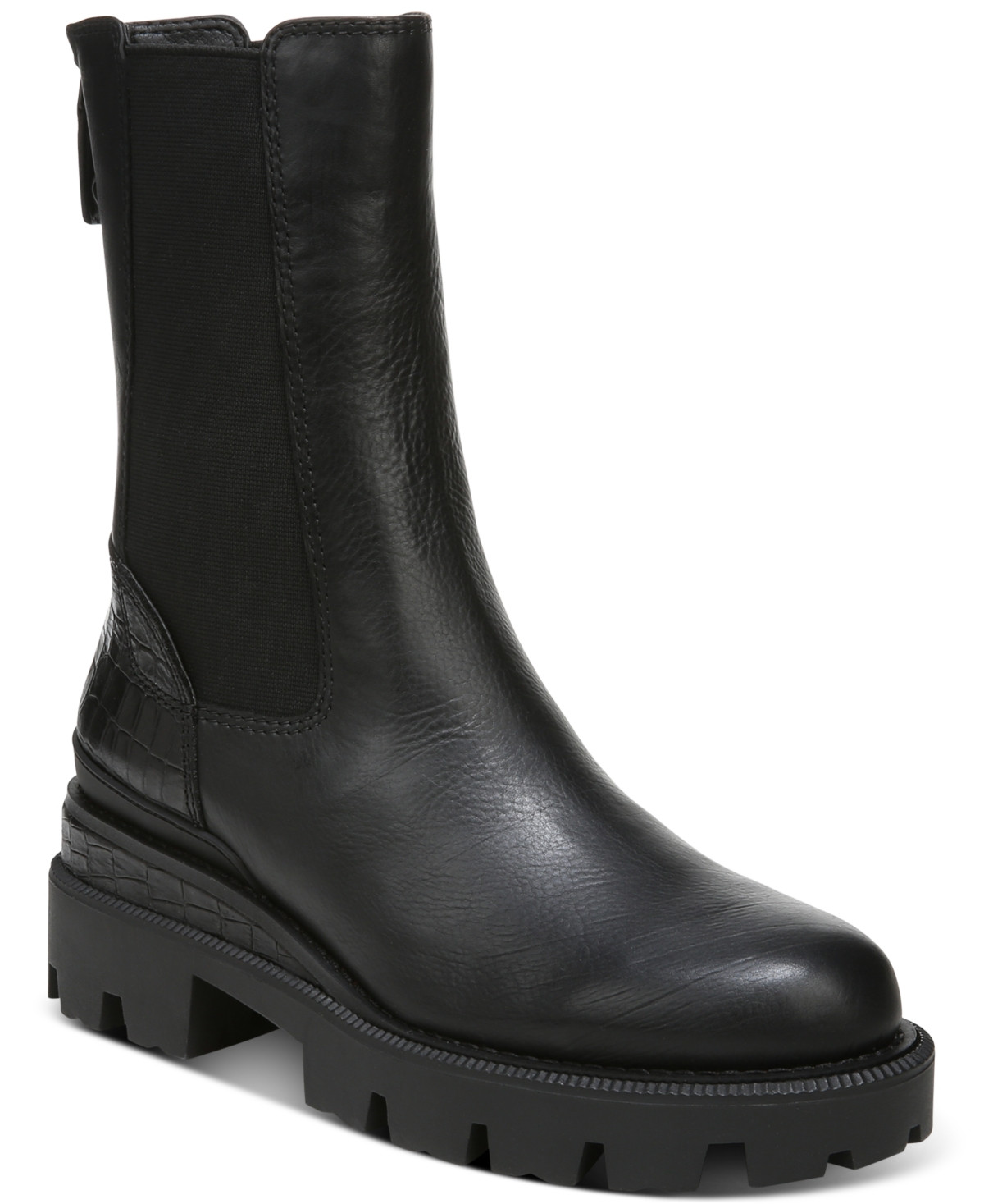 Sam Edelman Genia Mid-Shaft Chelsea Boots Women's Shoes | Macys (US)