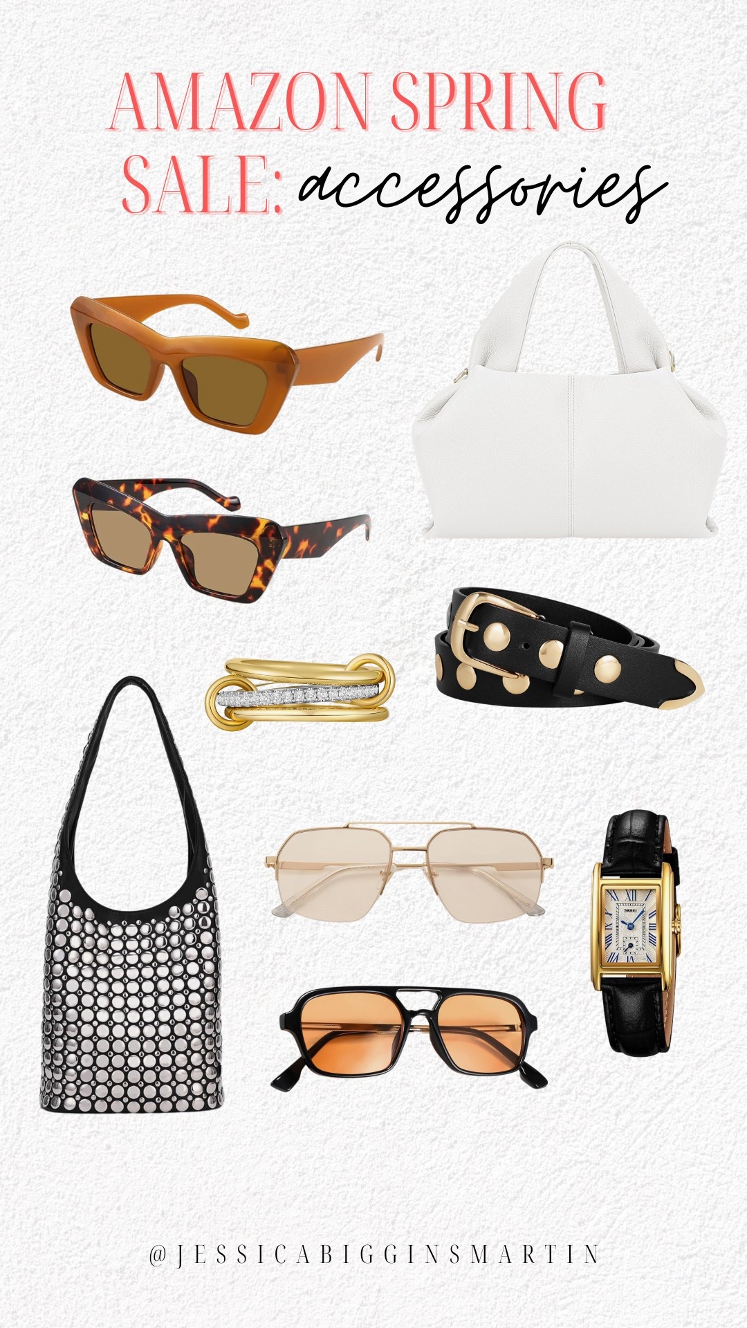 Amazon Spring Sale: ACCESSORIES

chic, style, outfit, inspo, travel, vacation, Europe, summer, sunglasses, belt, jewelry, purse, designer inspired 

#LTKFindsUnder50 #LTKSaleAlert #LTKStyleTip