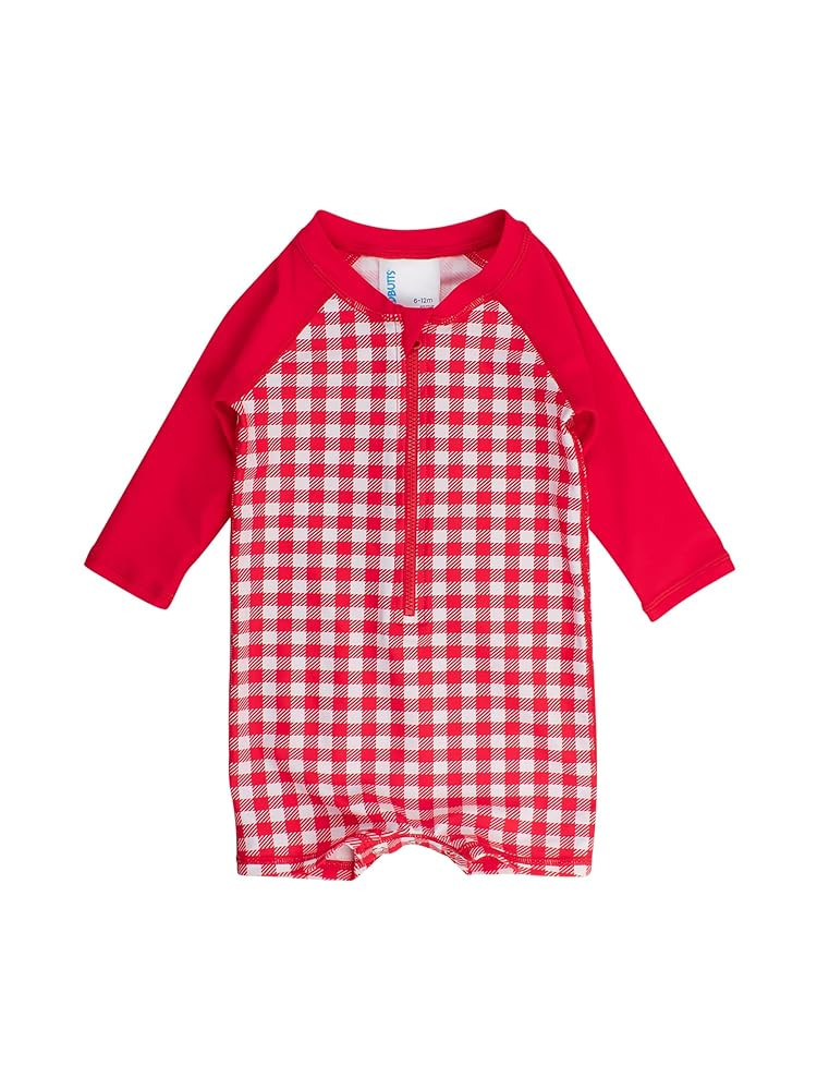 RUGGEDBUTTS Baby/Toddler Boy Swimsuit, One Piece Zipper Rash Guard Sunsuit with UPF 50+ Sun Prote... | Amazon (US)