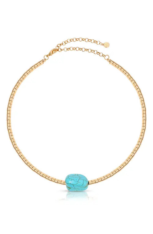 Ettika Turquoise Pendant Bead Necklace at Nordstrom | Nordstrom