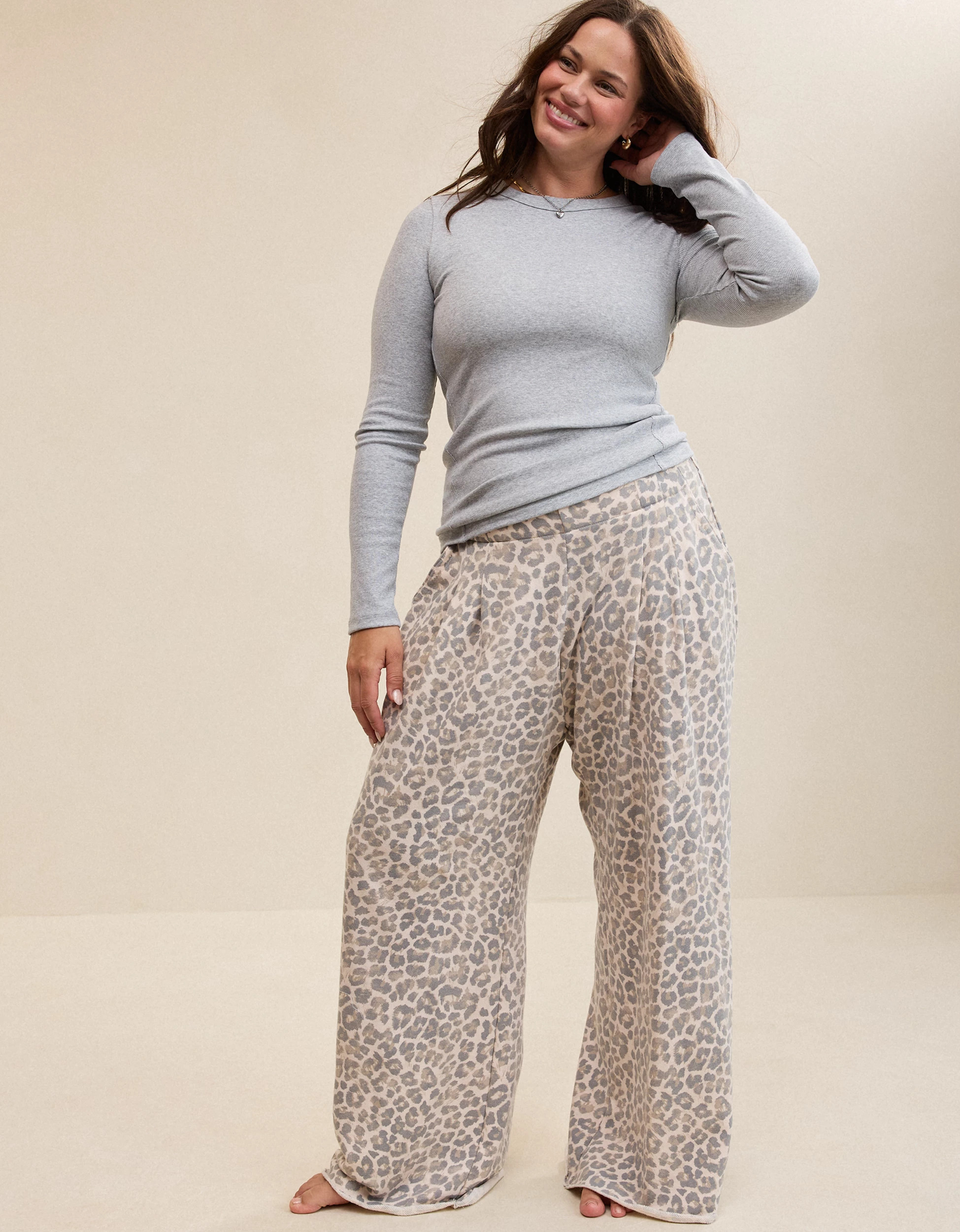 Aerie Essential Crew Layering T-Shirt | Aerie