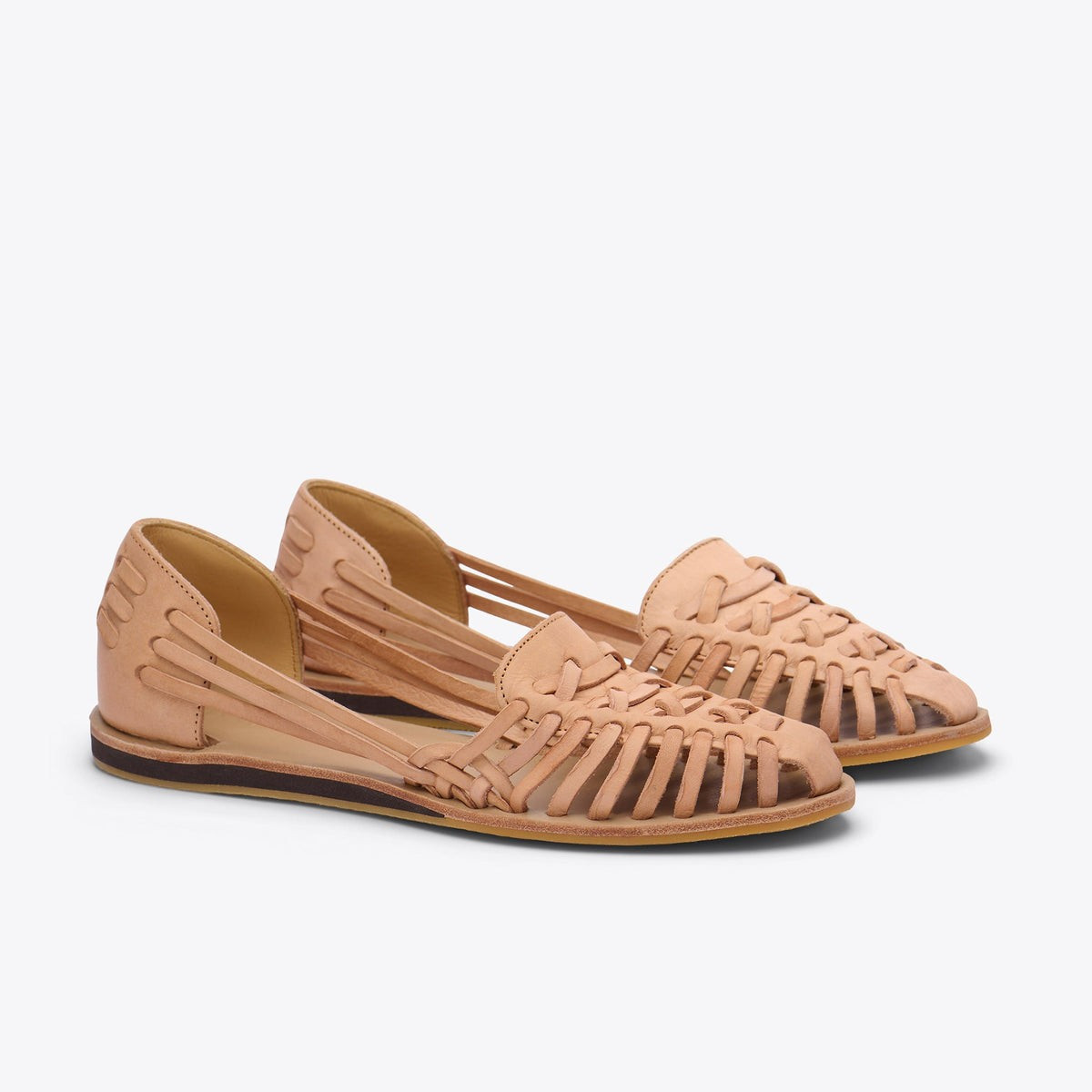 Women's Huarache Sandal Natural Vachetta | Nisolo