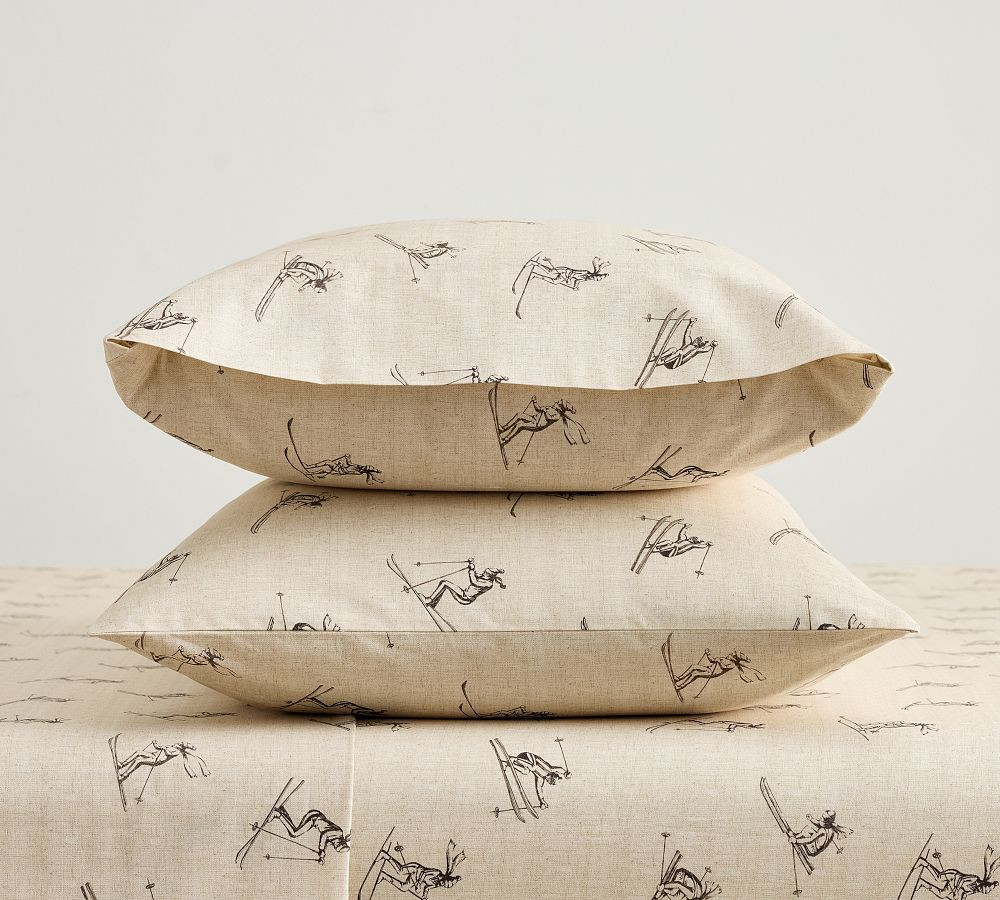 Ski Run Pillowcases  - Set of 2 | Pottery Barn (US)