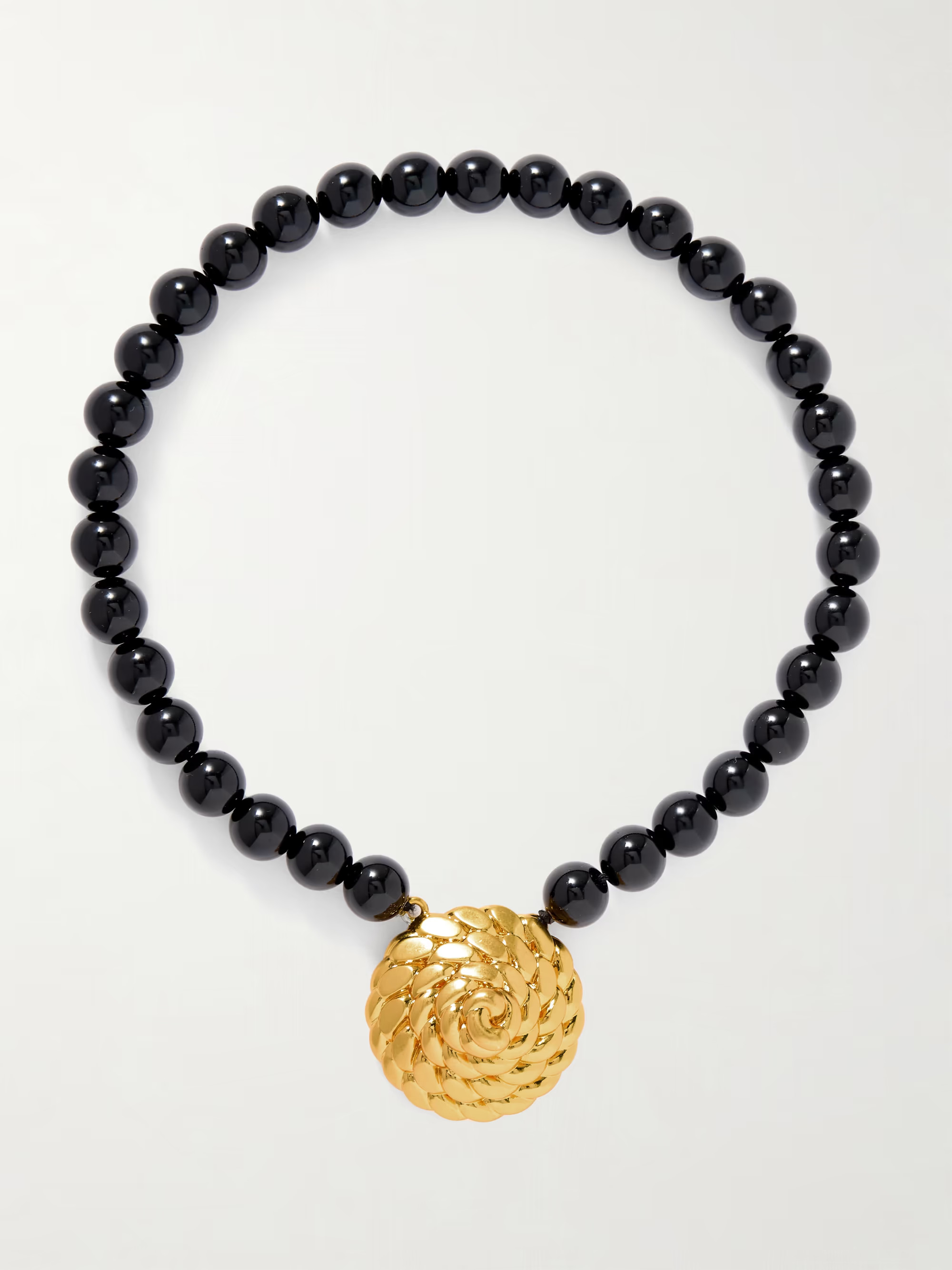 Gold-tone resin necklace | NET-A-PORTER (UK & EU)