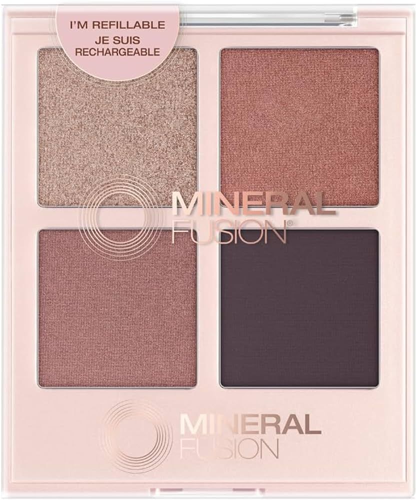 Mineral Fusion Eye Shadow Palette - Girls Night Out for Women - 0.25 oz Eye Shadow (Refillable) | Amazon (US)