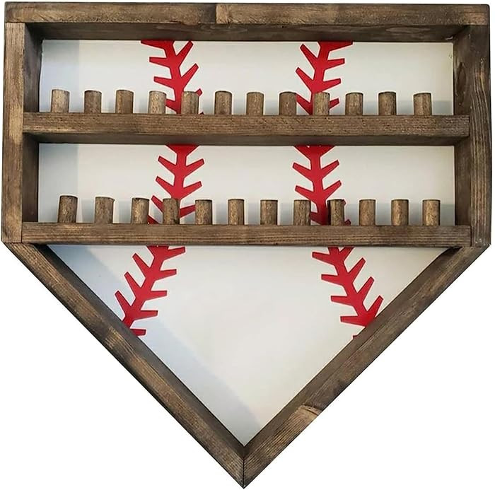 Wooden Championship Ring Display Case - Baseball Softball Ring Holder | Amazon (US)